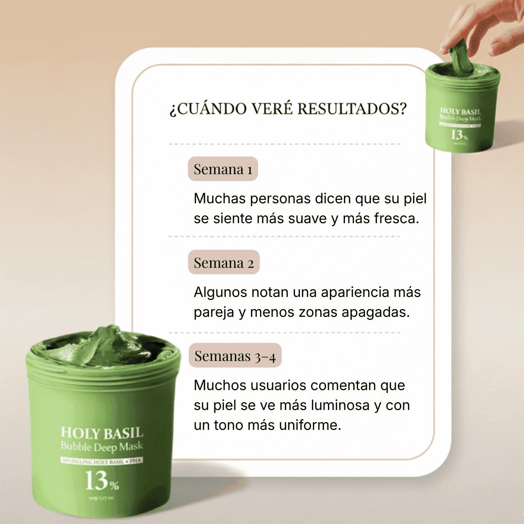 Mascarilla de Burbujas Poros Puros Zymazi