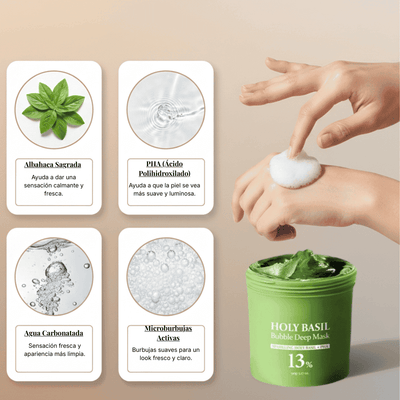 Mascarilla de Burbujas Poros Puros Zymazi